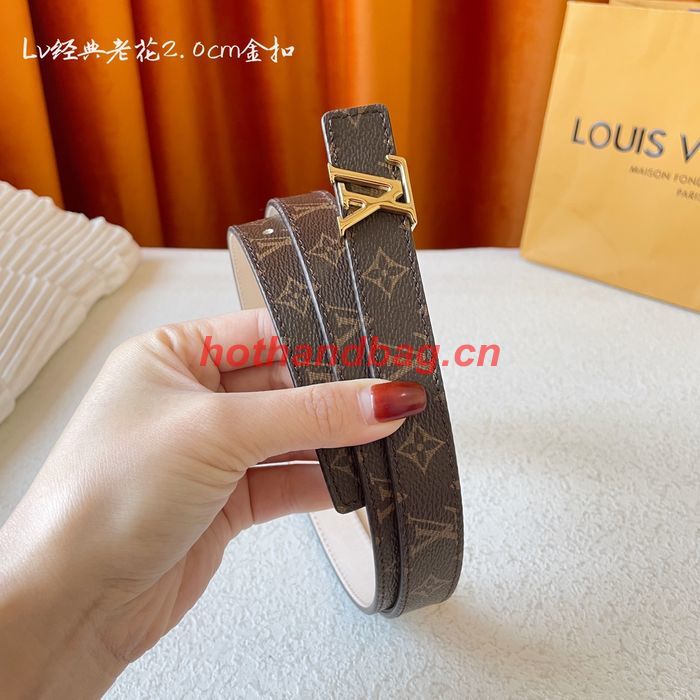 Louis Vuitton Belt 20MM LVB00060 Louis Vuitton Belt 20MM LVB00060
